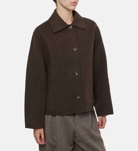 Gyoda Cropped Wool Coat