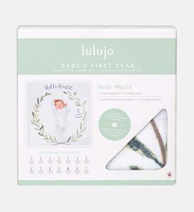 Lulujo Blanket Hello World, Packshot View