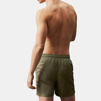 Logo-patch Ripstop Texture Swim Shorts