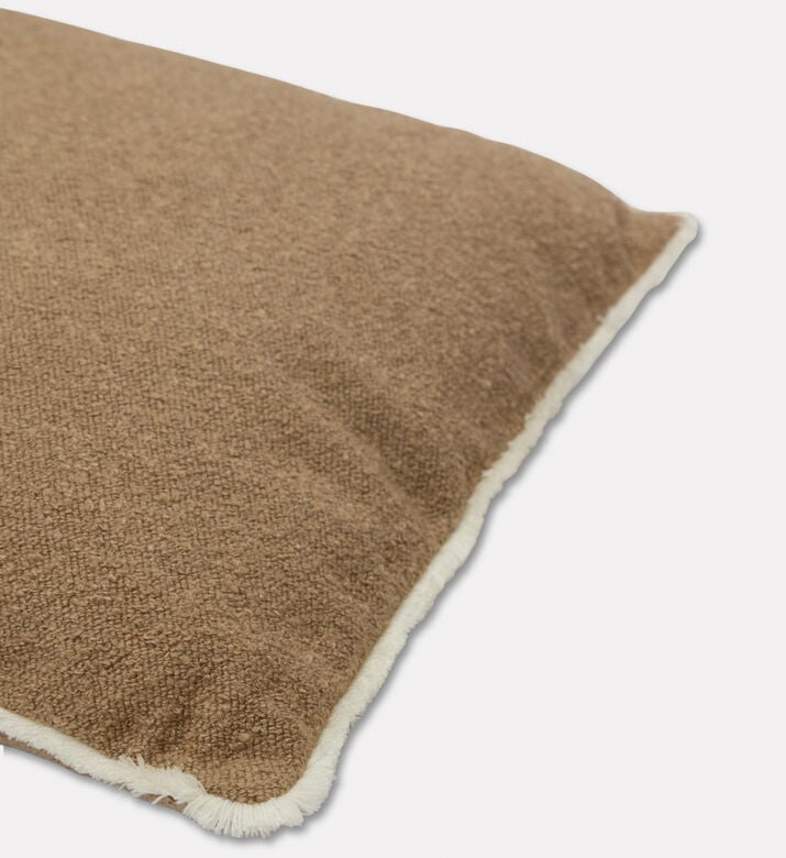 Home Deco and More Suzan Fringe Lace Cushion, Packshot View