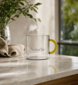 Wd Lifestyle Borosilicate Teacup 4-piece Set, Model View