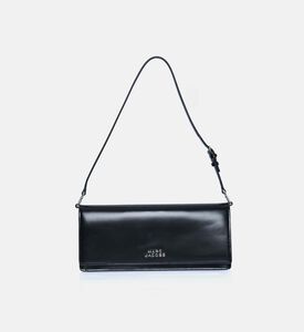 Marc Jacobs Cow Leather Flap Pocket Shoulder Bag, Black, Packshot View