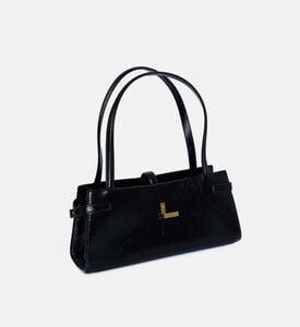 Isla Leather Wide Tote Bag Isla Leather Wide Tote Bag