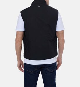 سترة بدون أكمام وياقة عالية