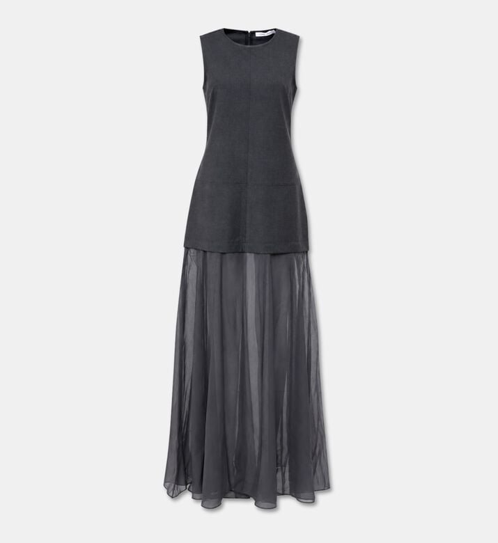 Samsoe Sarima Layered Maxi Dress, Packshot View