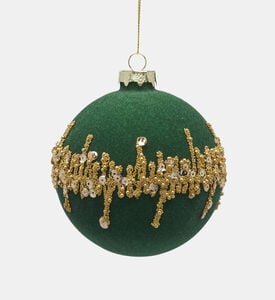 Zigzag Sequin Christmas Ball Zigzag Sequin Christmas Ball