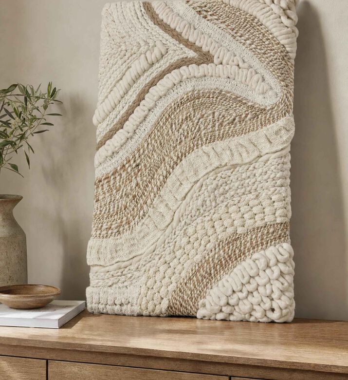 Home Deco and More Comburg Textured Wall Art Frame, Model View