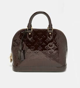 Louis Vuitton Preowned Louis Vuittonpatent Leather Double Rolled Top Handles Bag, Packshot View