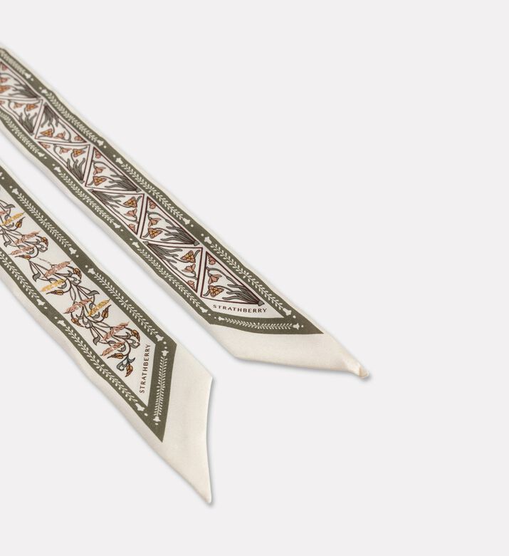 Strathberry Bag Silk, Light-green, Packshot View