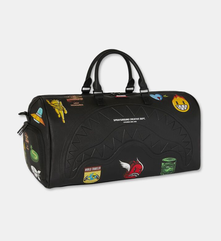 Sprayground All-over Patches Design Duffle Bag, Packshot View