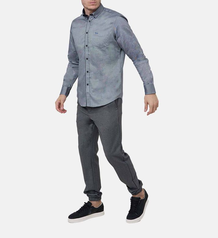 Cotton Long-sleeve Shirt