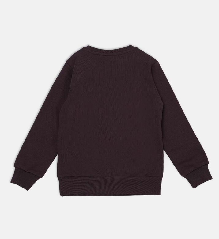 Champion Embroidered Logo-detail Sweatshirt, Burgundy, L, Packshot View