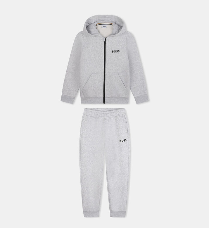 Cotton Logo Two-piece Tracksuit