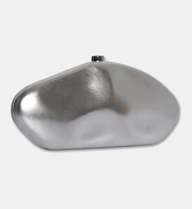 Cult Gaia Caldera Metal Clutch, Packshot View