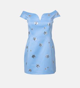 Sequin Daisy Embellished Dress Sequin Daisy Embellished Dress