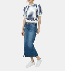 تنورة ماث متوسطة الطول