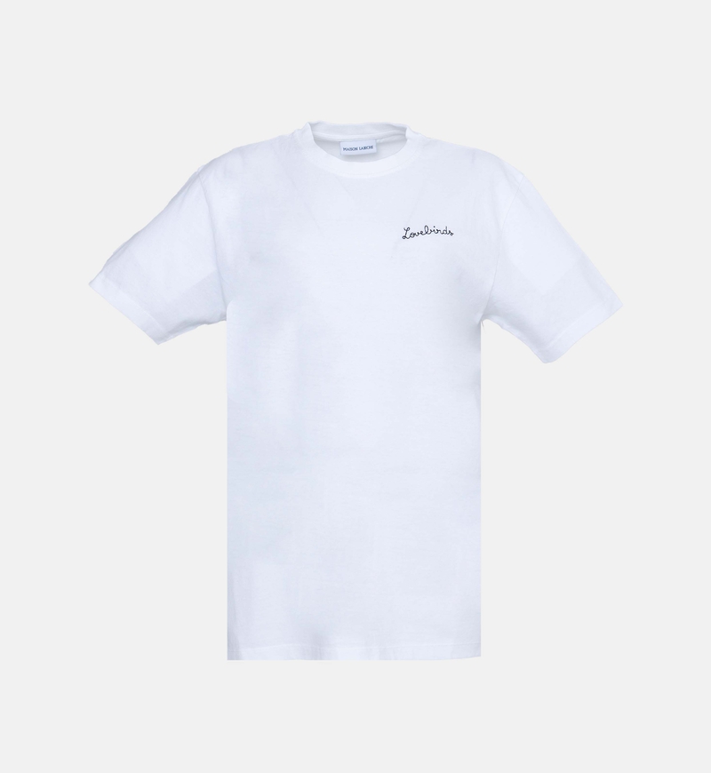 Bainville Double-needle Embroidered T-shirt
