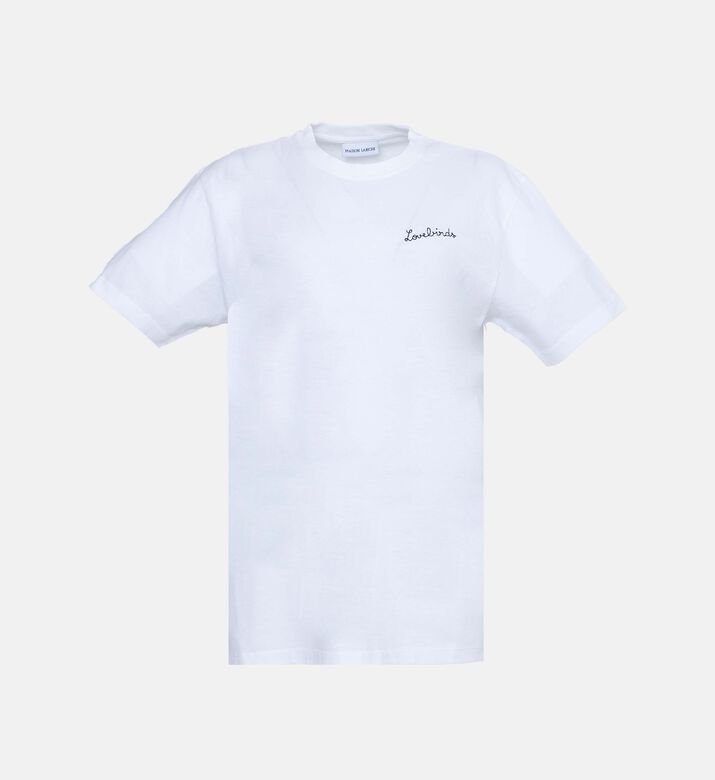 Bainville Double-needle Embroidered T-shirt