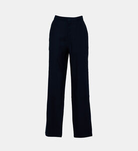 بنطال عالي الخصر بقصة عادية