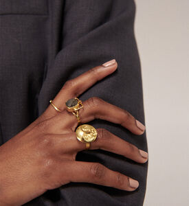 Ottoman Hands Ring Moon Face, Packshot View Ottoman Hands Ring Moon Face, Packshot View