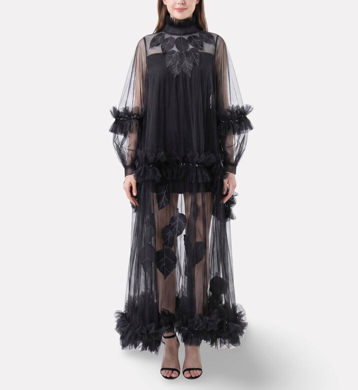 Savanna Dress Applique, Model View