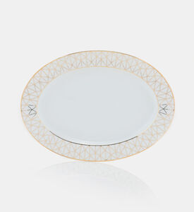 Cosmopolitan Porcelain Plate - 35 Cm