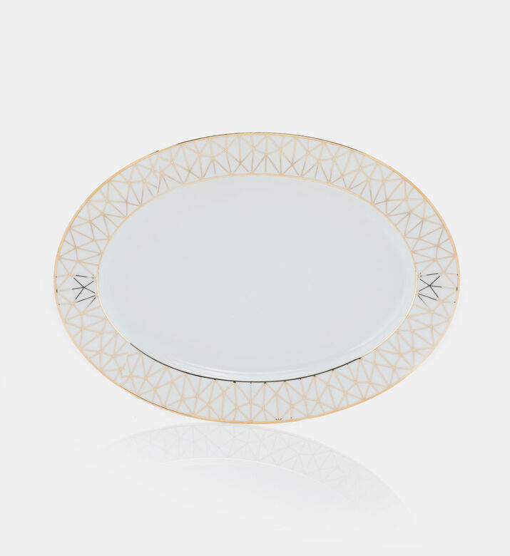 Cosmopolitan Porcelain Plate - 35 Cm