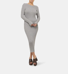 فستان لوركس كوت متوسط الطول مضلع