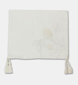 Home Deco and More Flora Cotton Table Runner, Packshot View