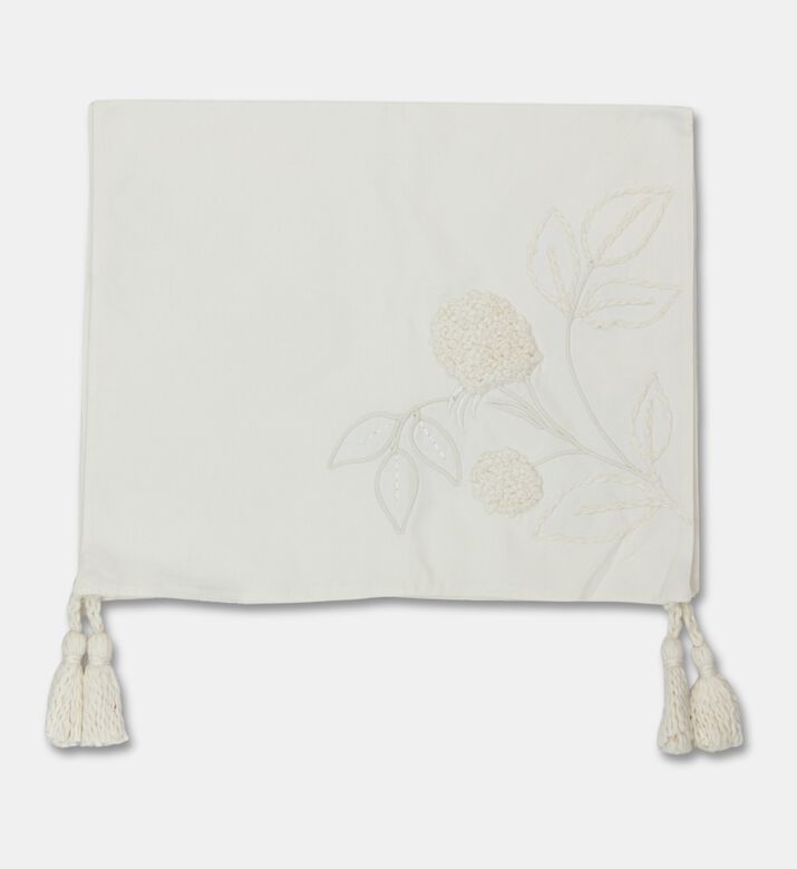 Home Deco and More Flora Cotton Table Runner, Packshot View
