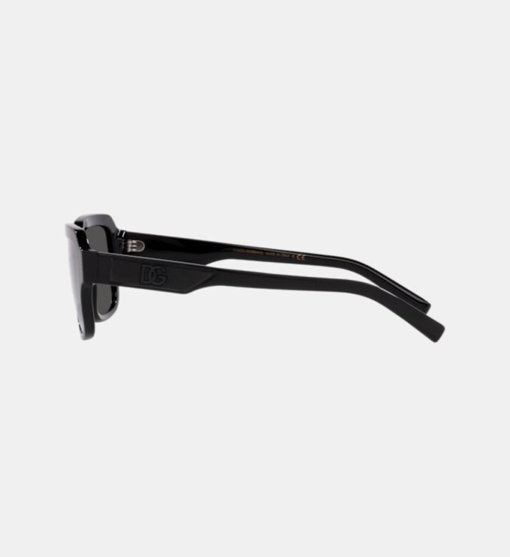Acetate Square Design Sunglasses 52