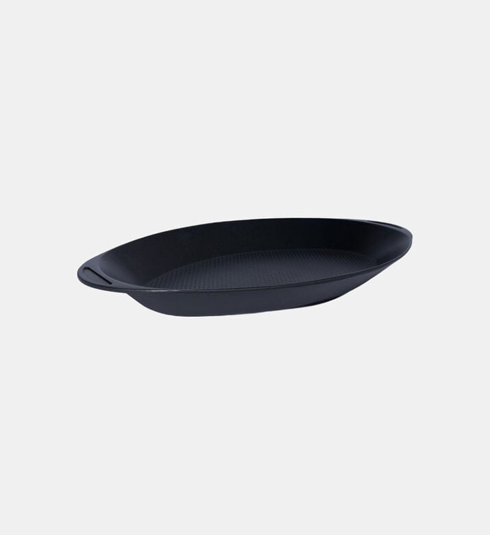 Risoli Oval Fishpan, Black, Packshot View