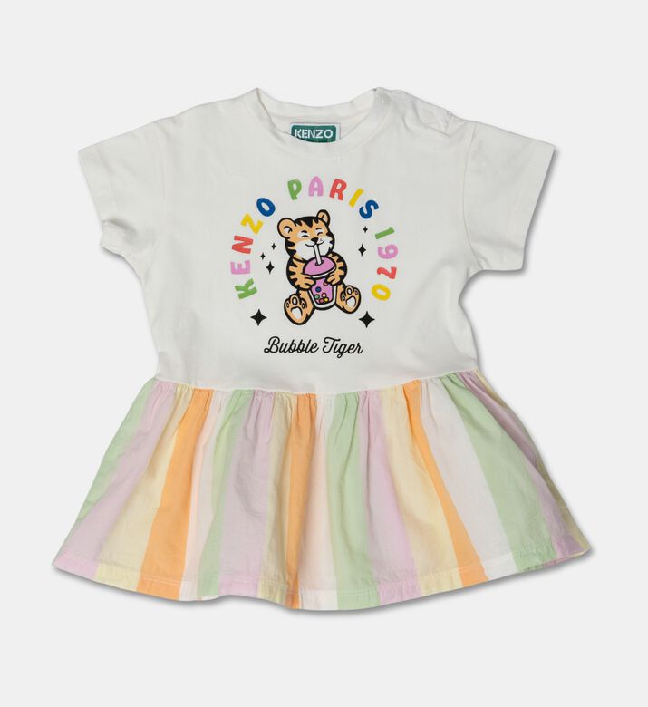 Kenzo Glossy Striped Dress, Packshot View