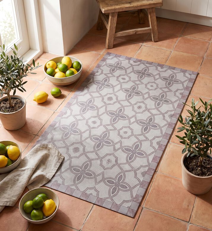 Contento Matteo Vinyl Non-slip Floor Mat, Model View