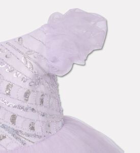 Lelyte Floral-embroidery Beaded Dress, Packshot View