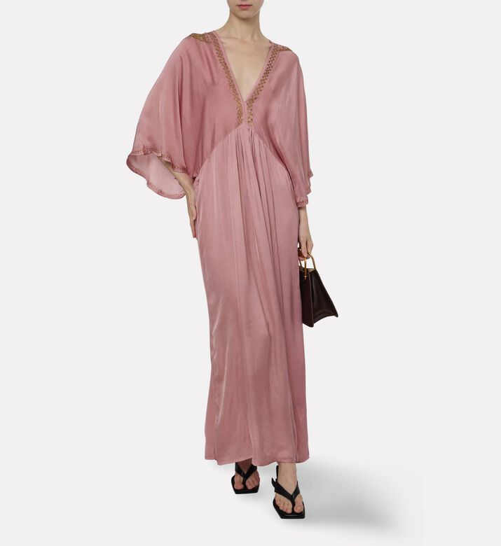 Mes Demoiselles Chajchas Flared Maxi Dress, Model View