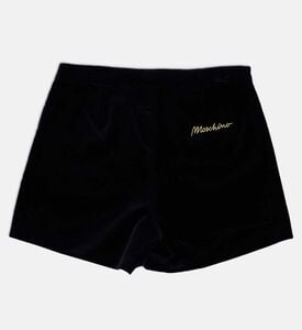 Moschino BKT Bear-shaped Elastic Waistband Shorts, Packshot View