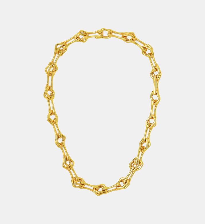 Ottoman Hands Myrine Chain Design Necklace, Packshot View