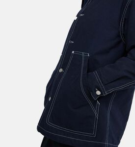 Front Pockets Button-up Jacket Front Pockets Button-up Jacket