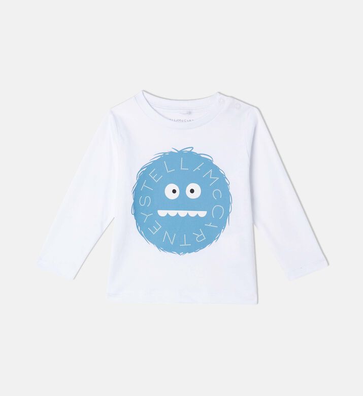Monster-print Long-sleeve T-shirt