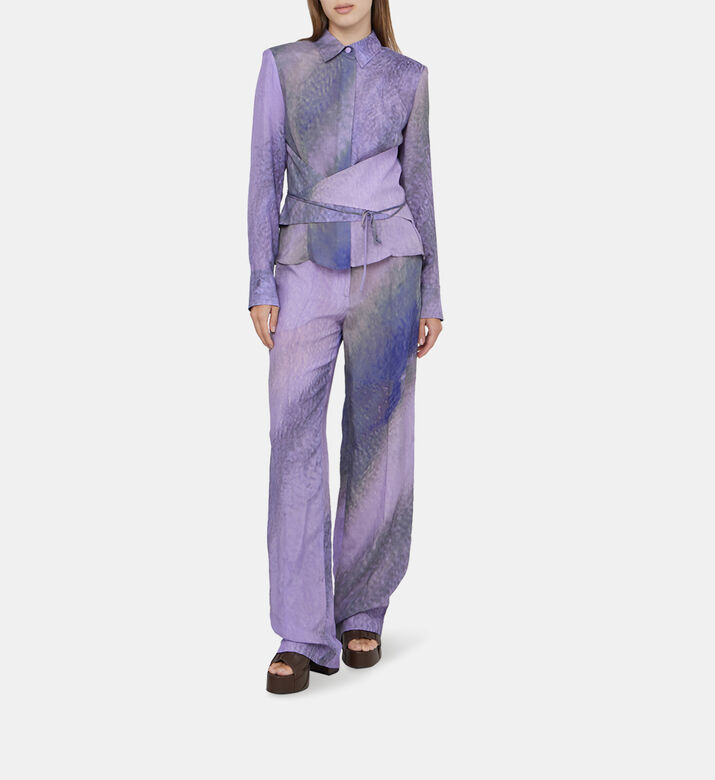 Vegan Cupro Layer-on-layer Shirt