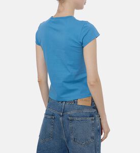 Embroidered Crewneck Short-sleeve T-shirt Embroidered Crewneck Short-sleeve T-shirt