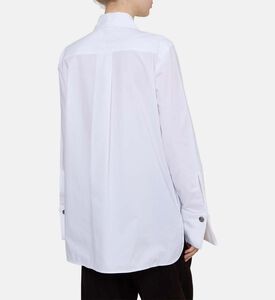 Wide Long-sleeve Oversized Shirt