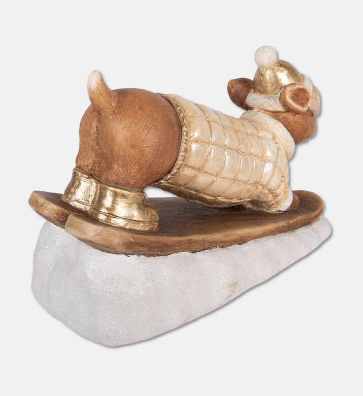 Clayre & Eef Dog Stretching Decoration, Packshot View