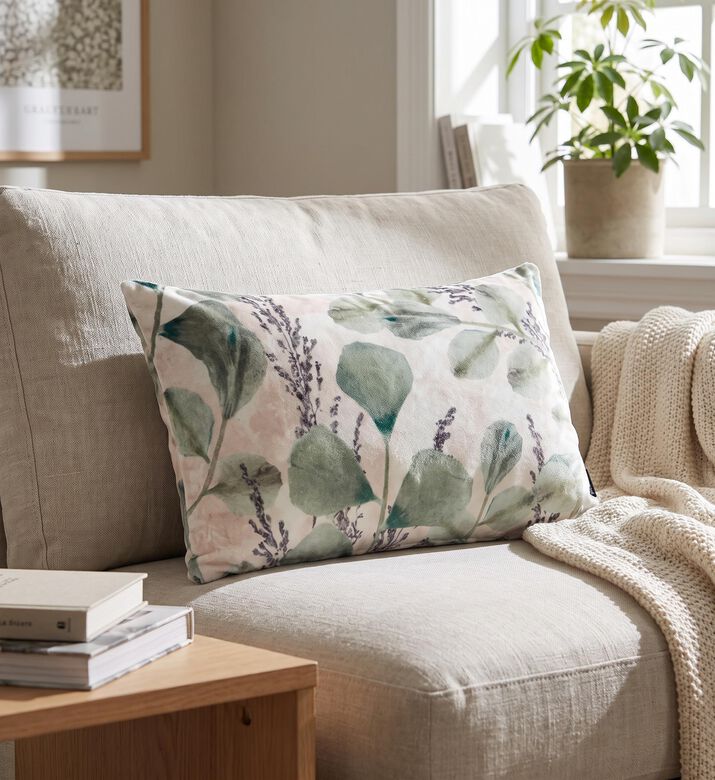 Home Deco and More Tulip Digital-print Cover Filled And Vaccumed Cushion, Packshot View