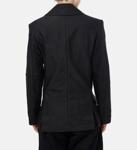 Martan Siebe Asymmetrical Blazer, Model View