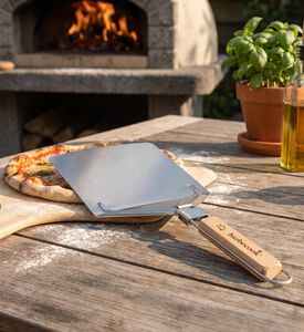 Barbecook Stainless Steel Wooden Pizza Spatula, Packshot View