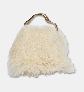 Cult Gaia Solene Fur Top Handle Bag, Packshot View