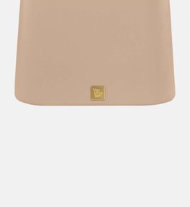 Versmissen Balance Glass Fiber Marbled Stool, Terracotta, Packshot View