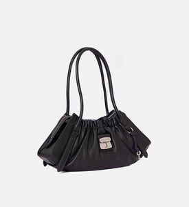 Marc Jacobs Dual Top Zipper Top Handle Satchel Bag, Black, Packshot View